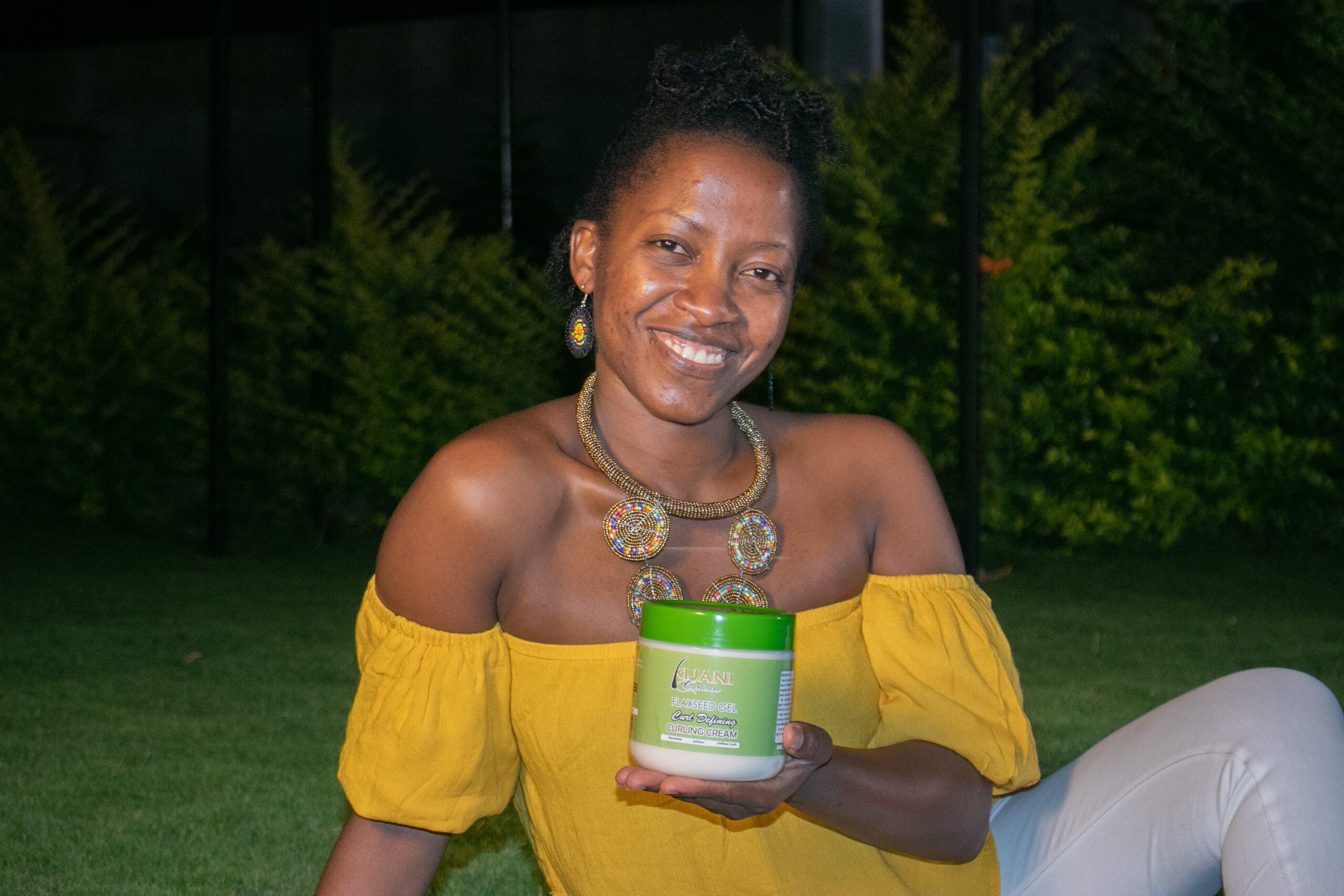 Kijani Curls Up a Storm: Inside the Launch of Their New Flaxseed Gel Curl Cream!